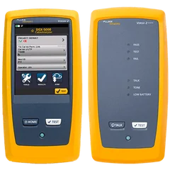 Tester okablowania Fluke Networks DSX-5000 z jednostką zdalną