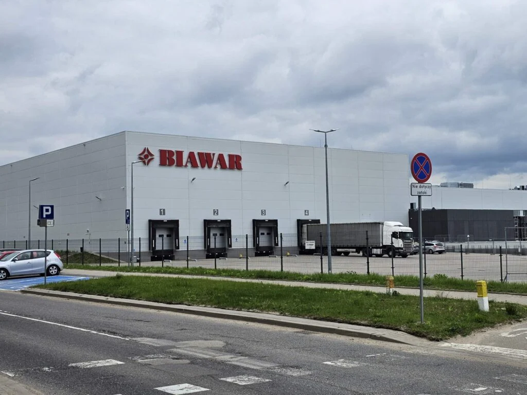 Hala produkcyjno-magazynowa Biawar — Białystok — realizacja ELEKTROVOLT